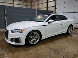 Salvage cars for sale at Columbia Station, OH auction: 2022 Audi A5 Premium 45