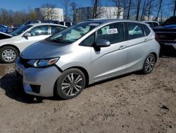 Honda FIT EX salvage cars for sale: 2015 Honda FIT EX