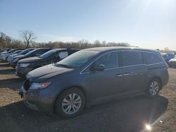 Salvage cars for sale at Des Moines, IA auction: 2015 Honda Odyssey EXL