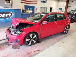 Salvage cars for sale from Copart Angola, NY: 2015 Volkswagen GTI