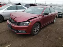 Salvage cars for sale at Elgin, IL auction: 2016 Volkswagen Passat SEL