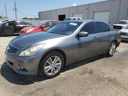 Salvage cars for sale from Copart Jacksonville, FL: 2013 Infiniti G37 Base