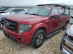 Salvage cars for sale from Copart New Braunfels, TX: 2013 Ford F150 Supercrew