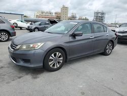 Salvage cars for sale from Copart New Orleans, LA: 2013 Honda Accord LX