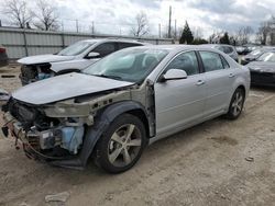 Salvage cars for sale at Lansing, MI auction: 2012 Chevrolet Malibu 1LT