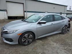 Salvage cars for sale from Copart Leroy, NY: 2017 Honda Civic EXL