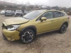 Salvage cars for sale at Reno, NV auction: 2021 Subaru Crosstrek Limited