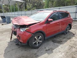 Toyota salvage cars for sale: 2017 Toyota Rav4 XLE