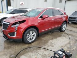 Salvage cars for sale at New Orleans, LA auction: 2021 Cadillac XT5 Luxury