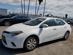 Buy Salvage Cars For Sale now at auction: 2016 Toyota Corolla L