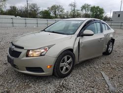 Salvage cars for sale from Copart Columbus, OH: 2014 Chevrolet Cruze LT