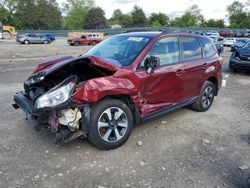 Salvage cars for sale at Madisonville, TN auction: 2017 Subaru Forester 2.5I Premium