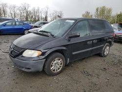 Dodge Caravan SE salvage cars for sale: 2006 Dodge Caravan SE