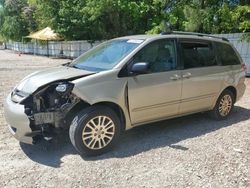 Salvage cars for sale at Knightdale, NC auction: 2008 Toyota Sienna LE