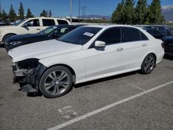 Mercedes-Benz salvage cars for sale: 2015 Mercedes-Benz E 350