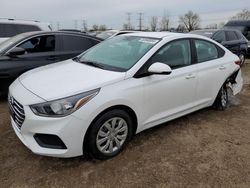 Salvage cars for sale at Elgin, IL auction: 2022 Hyundai Accent SE