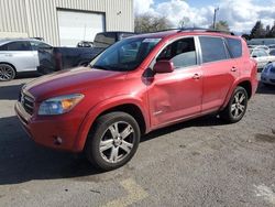 Toyota salvage cars for sale: 2007 Toyota Rav4 Sport