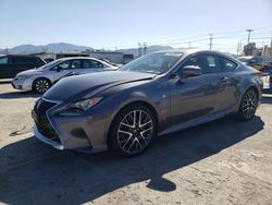 Salvage cars for sale from Copart Sun Valley, CA: 2016 Lexus RC 200T