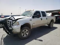 Salvage trucks for sale at Anthony, TX auction: 2006 Ford F250 Super Duty