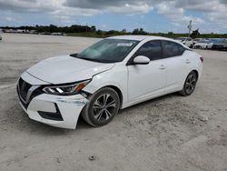 Vehiculos salvage en venta de Copart West Palm Beach, FL: 2021 Nissan Sentra SV