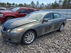 Salvage cars for sale at Windham, ME auction: 2006 Lexus GS 300