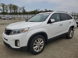 Salvage cars for sale at Spartanburg, SC auction: 2015 KIA Sorento EX