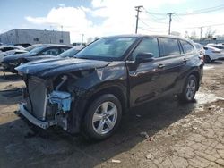 Salvage cars for sale from Copart Chicago Heights, IL: 2021 Toyota Highlander L