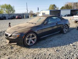 BMW M6 salvage cars for sale: 2007 BMW M6