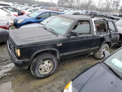 Salvage cars for sale at Waldorf, MD auction: 1988 Chevrolet Blazer S10