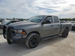 Salvage cars for sale at San Antonio, TX auction: 2012 Dodge RAM 1500 ST