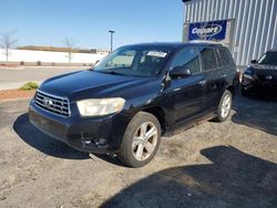 Salvage cars for sale at Mcfarland, WI auction: 2008 Toyota Highlander Limited