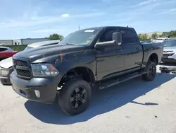 Salvage cars for sale from Copart Orlando, FL: 2018 Dodge RAM 1500 SLT