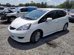 Salvage cars for sale from Copart Riverview, FL: 2009 Honda FIT Sport