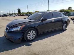 Salvage cars for sale at Miami, FL auction: 2010 Honda Accord LX
