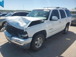 Salvage cars for sale from Copart Grand Prairie, TX: 2002 Chevrolet Tahoe C1500