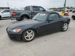 Salvage cars for sale from Copart Grand Prairie, TX: 2000 Honda S2000