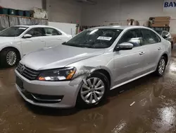 Salvage Cars with No Bids Yet For Sale at auction: 2014 Volkswagen Passat S