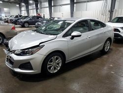 Salvage cars for sale at Ham Lake, MN auction: 2019 Chevrolet Cruze LT