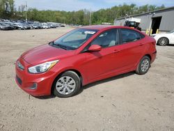 Salvage cars for sale at West Mifflin, PA auction: 2017 Hyundai Accent SE