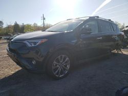 Toyota salvage cars for sale: 2017 Toyota Rav4 HV Limited