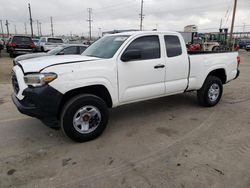 Salvage cars for sale from Copart Los Angeles, CA: 2021 Toyota Tacoma Access Cab