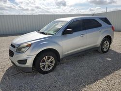 Salvage cars for sale at Arcadia, FL auction: 2017 Chevrolet Equinox LS
