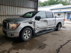 Salvage cars for sale at Greenwell Springs, LA auction: 2017 Nissan Titan SV