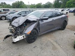 Salvage cars for sale from Copart Shreveport, LA: 2016 Honda Civic LX