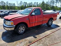 Salvage cars for sale at Harleyville, SC auction: 1998 Ford F150