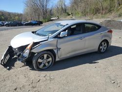 Salvage cars for sale from Copart Marlboro, NY: 2012 Hyundai Elantra GLS