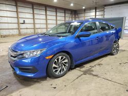 Honda salvage cars for sale: 2017 Honda Civic EX