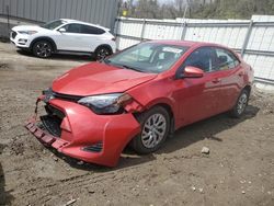 Salvage cars for sale at West Mifflin, PA auction: 2019 Toyota Corolla L