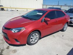 Carros salvage sin ofertas aún a la venta en subasta: 2016 Toyota Corolla L