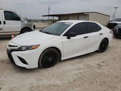 Salvage cars for sale at Temple, TX auction: 2020 Toyota Camry SE